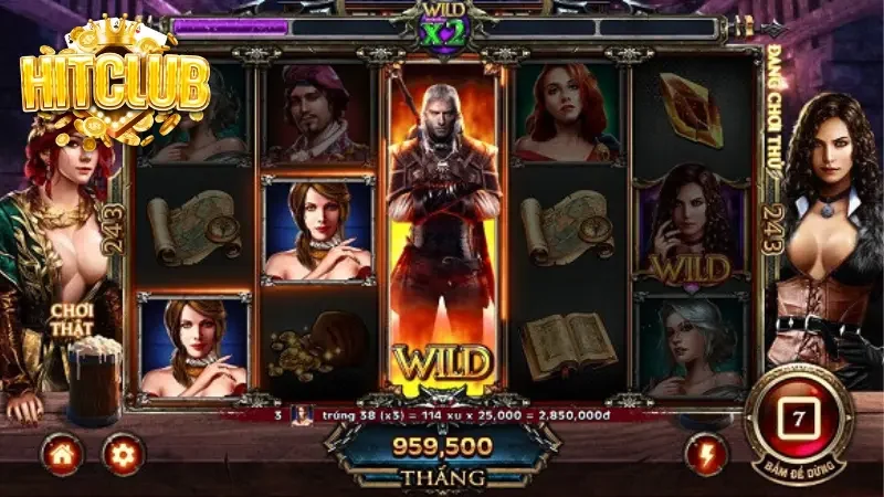 Luật chơi game nổ hũ the witcher wild hunt 